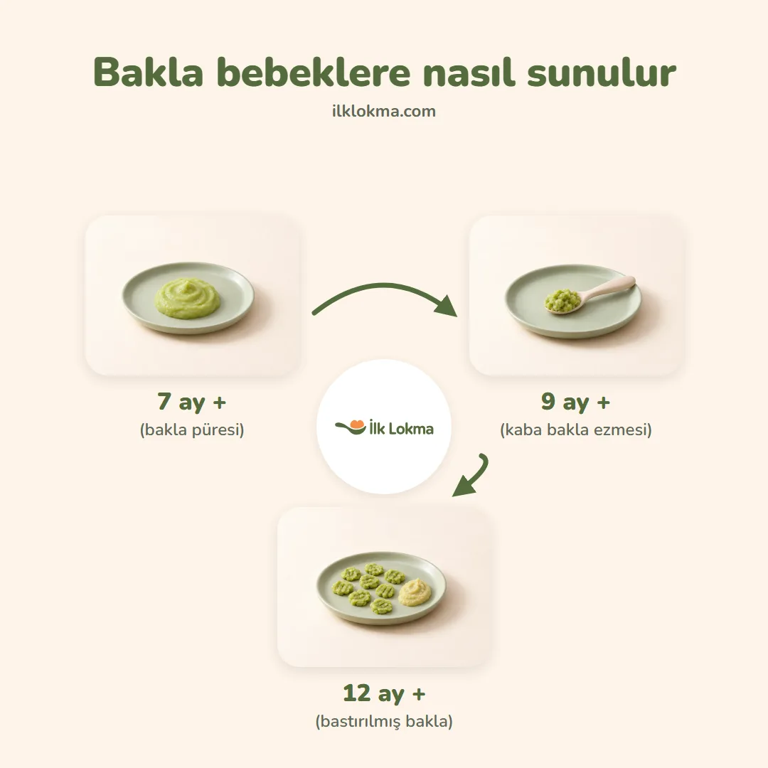 Bakla yaşa göre nasıl sunulur