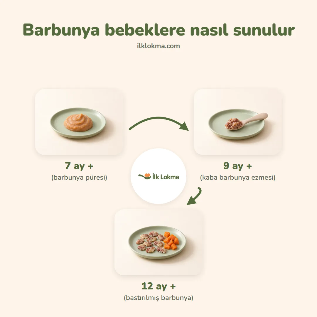 Barbunya yaşa göre nasıl sunulur