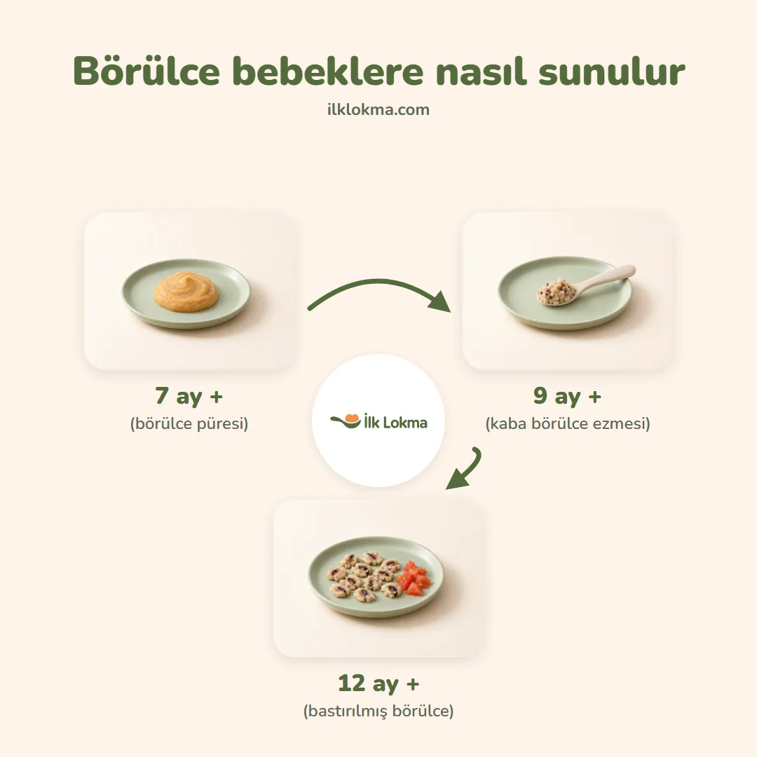 Börülce yaşa göre nasıl sunulur