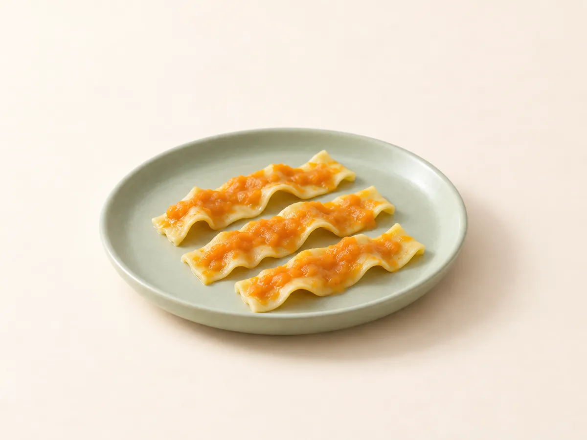 Erişte / noodle, 8 ay +: yassı erişte şeridi