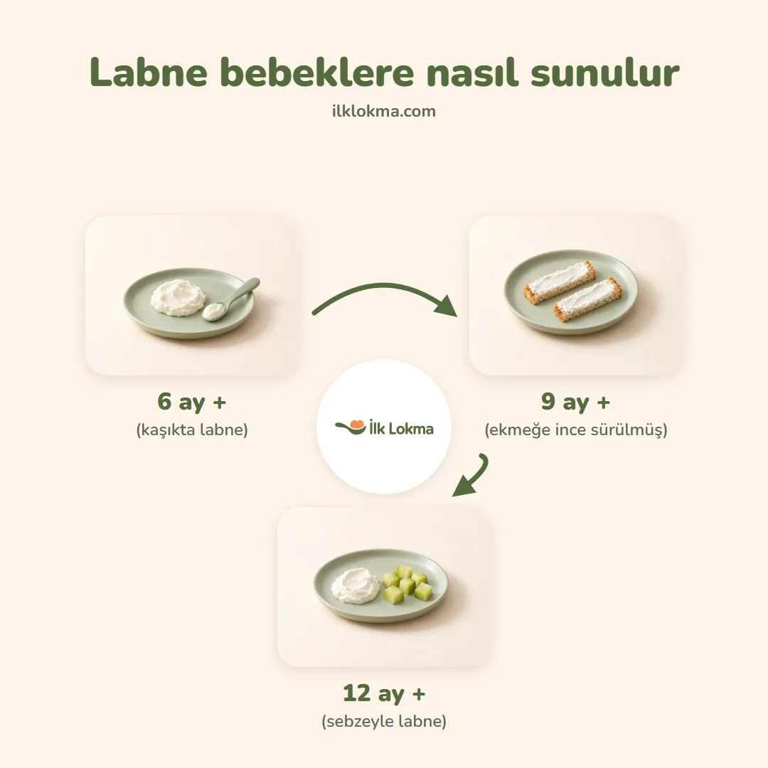 Labne yaşa göre nasıl sunulur