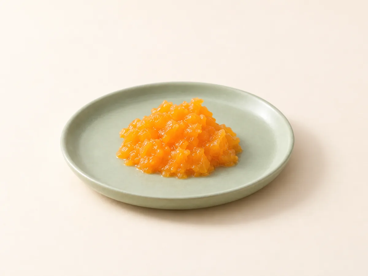 Mandalina, 6 ay +: mandalina ezmesi