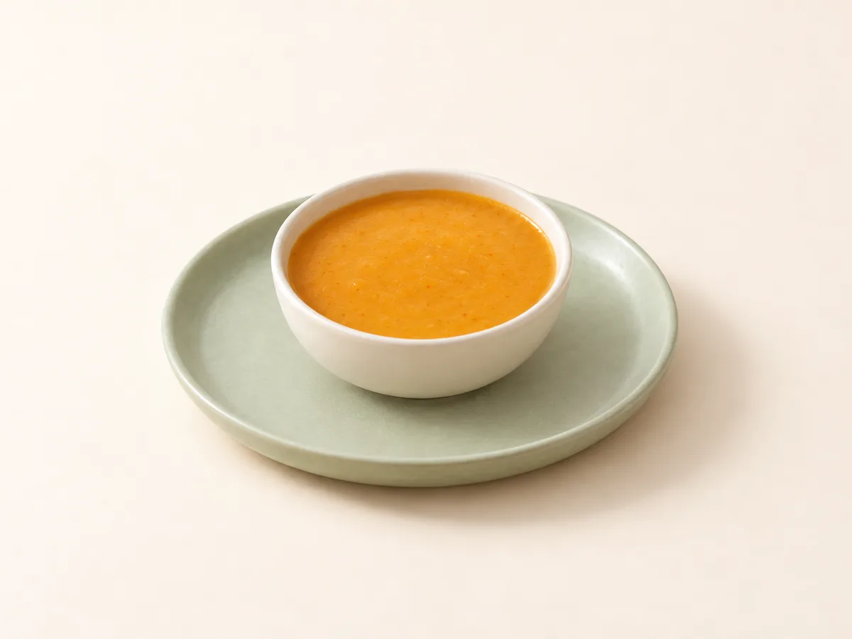 Mercimek çorbası, 7 ay +: pürüzsüz mercimek çorbası