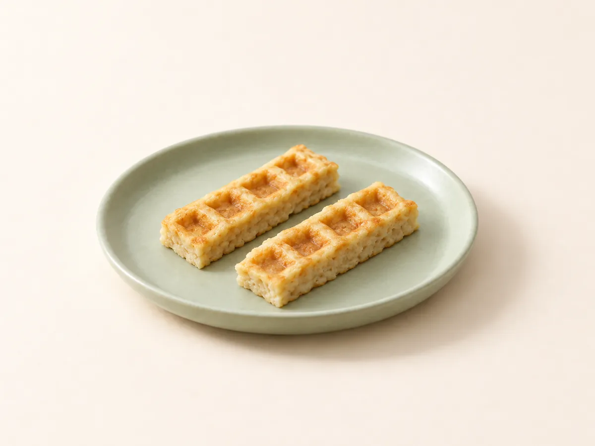 Waffle, 8 ay +: waffle şeritleri